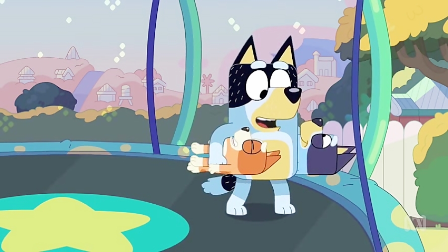 انیمیشن Bluey - فصل 1 قسمت 33 - Trampoline